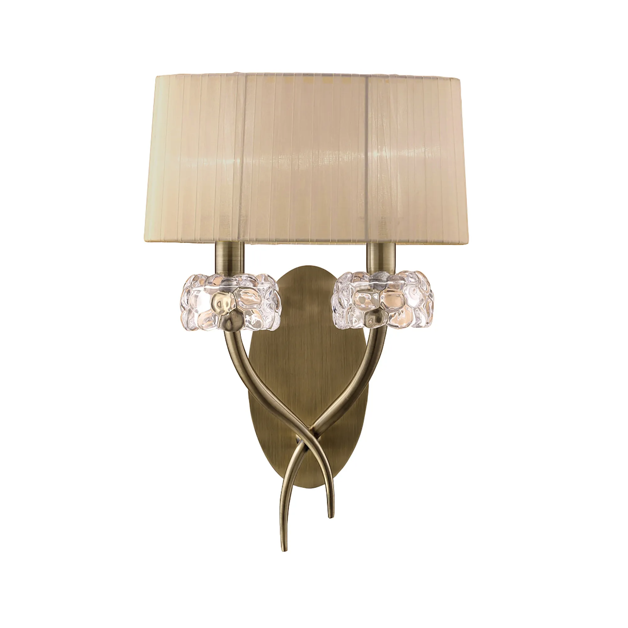 M4634AB/S/SB  Loewe AB Switched Wall Lamp 2 Light